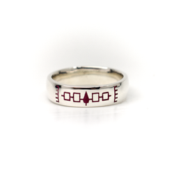 6mm Silver Wampum Band