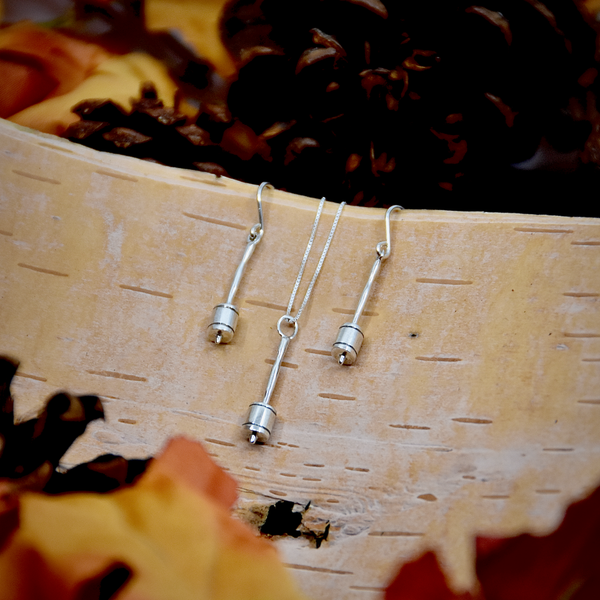 *LIMITED EDITION* Silver Horn Rattle Set