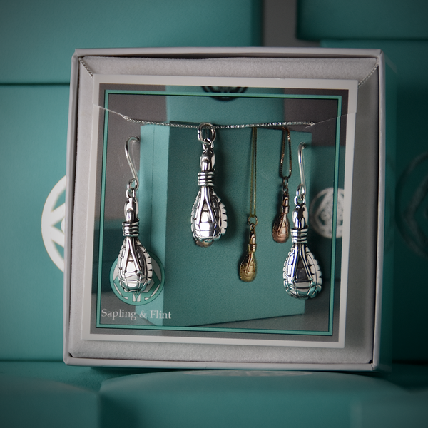*LIMITED EDITION* Silver Turtle Rattle Set