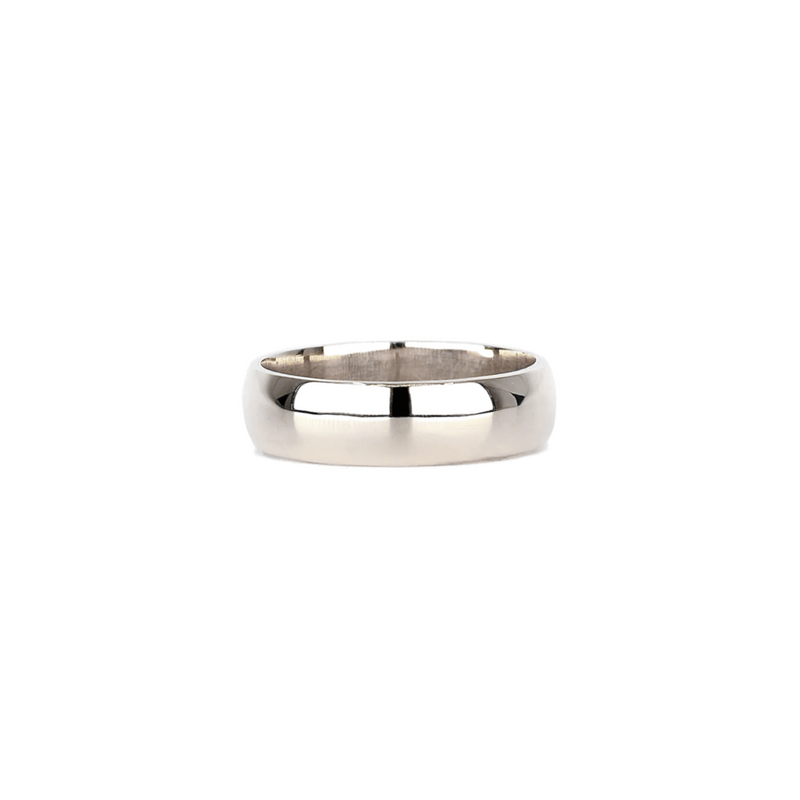 10kt gold 6mm Wedding Band