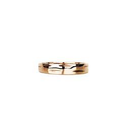 10kt gold 6mm Birch ring